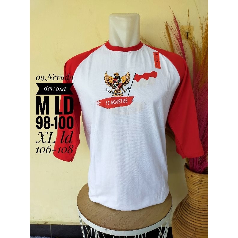 Kaos Kemerdekaan Nevada dewasa BIG SIZE