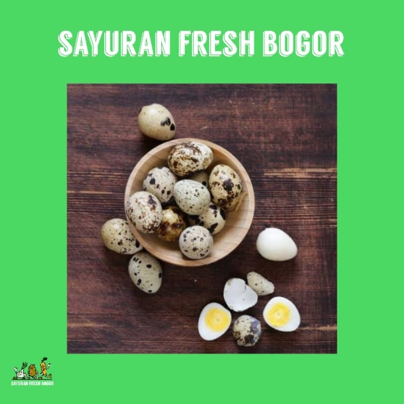 

Telur Puyuh Matang ( 10 butir ) | Sayuran Fresh Segar