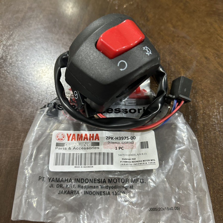 2PK SAKLAR KANAN HOLDER MOTOR R15 R 15 V2 OLD SWITCH TOMBOL STARTER HANDLE HANDEL