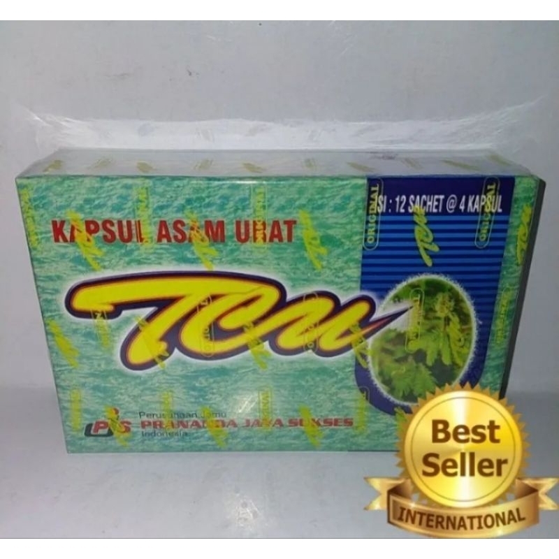 Kapsul TCU Original Asam Urat pegelinu rematik