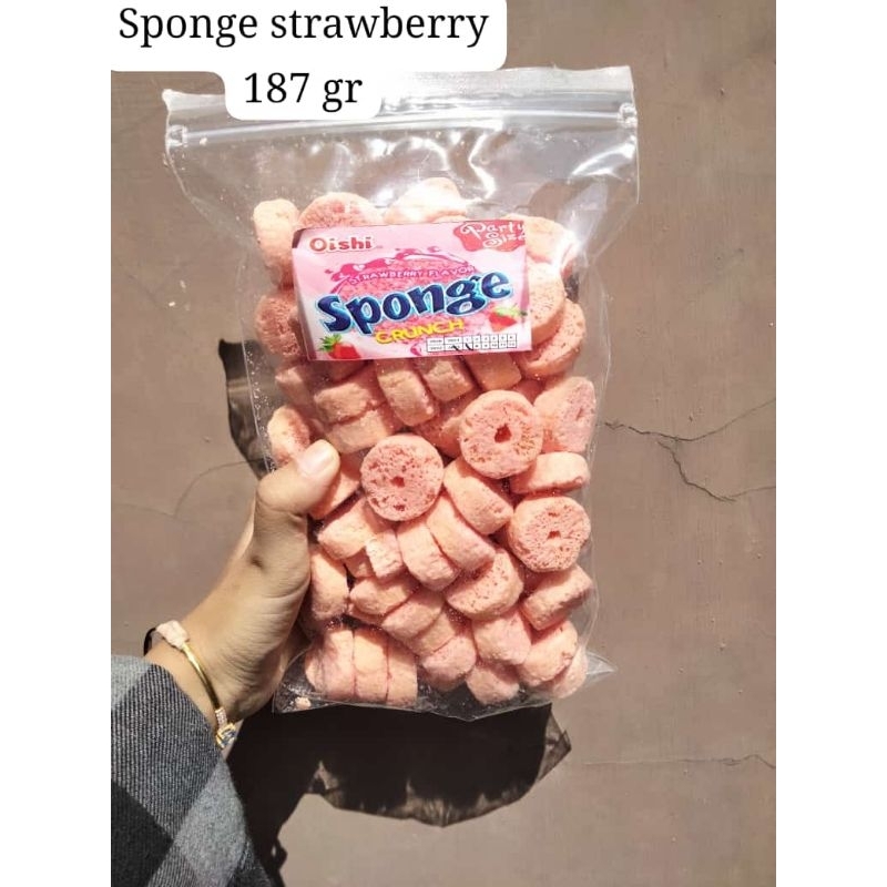 

Sponge Stoberi snack original