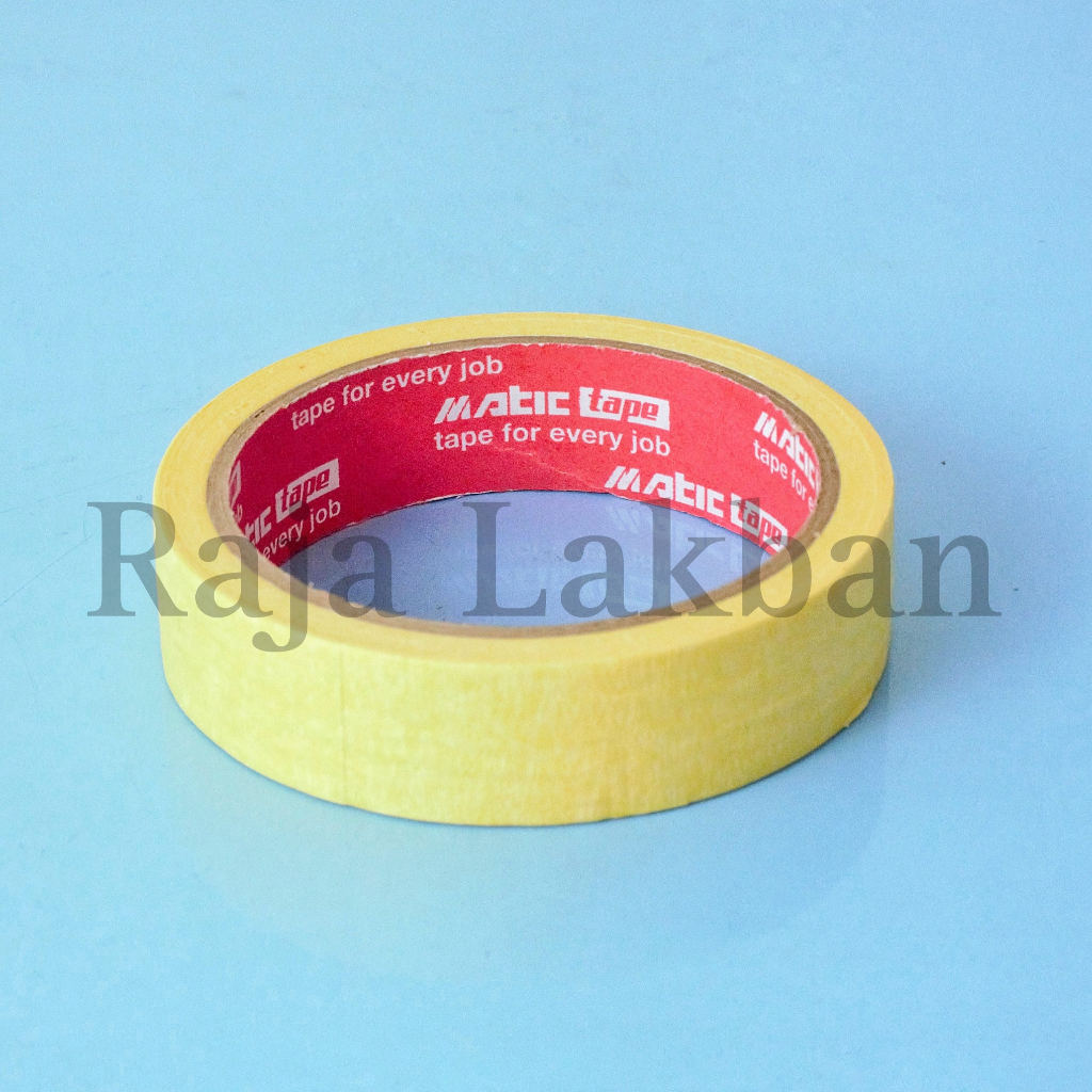 

Lakban Kertas Masking Tape Isolasi Kertas || MATIC TAPE