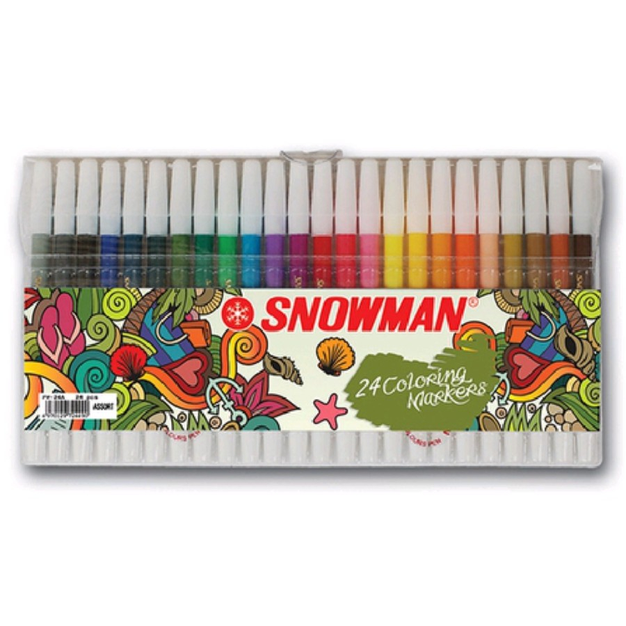 

Spidol Snowman 6, 12, 24 Warna