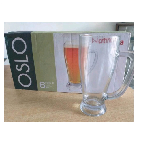 Gelas Gagang Citinova Oslo / Gelas Bir Oslo / Juice Glass / Beer Glass / Beer Mug