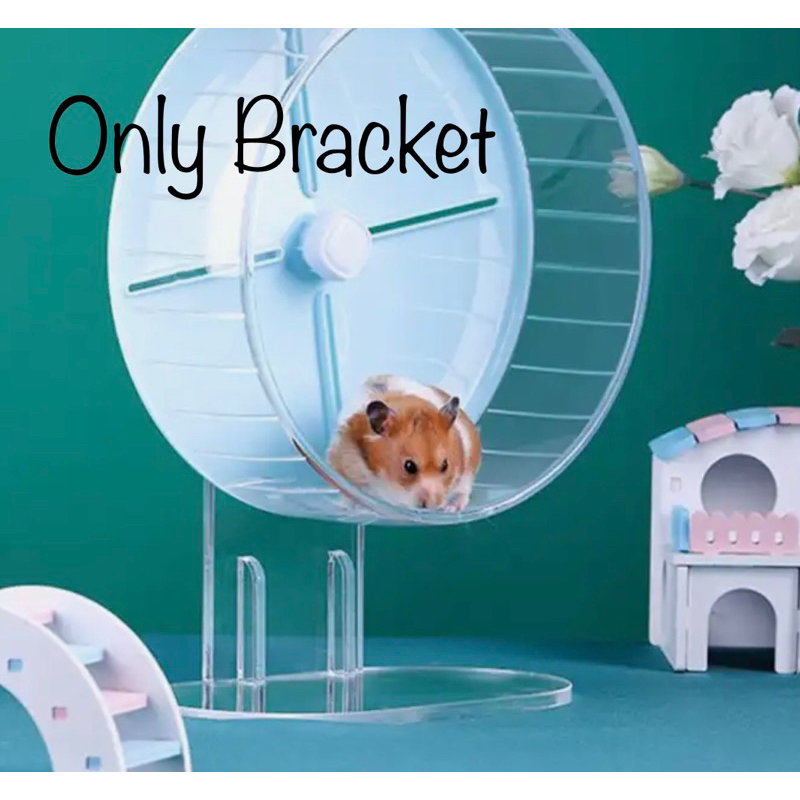 20cm Bracket Roda Putar Hamster Running Disc Toys Super Silent Hamster Exercise Wheels for Hamster C