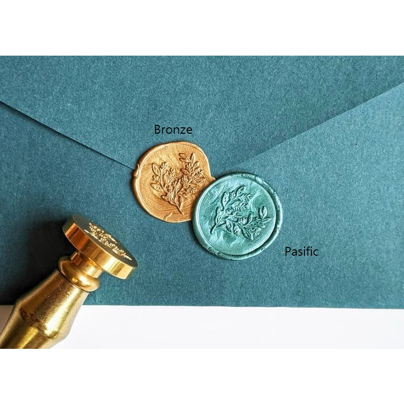 

OLIVER 1 Piece LefavelaaCOIN Seal Wax Stamp Sticker Instant / Seal Wax Coin / Wax Seal / Stempel Lilin / Self Adhesive / Segel lilin Amplop Undangan Vintage