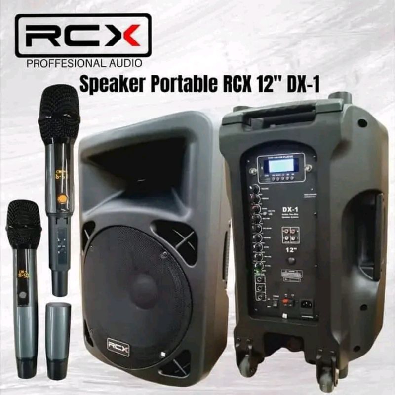 Speaker Portabel RCX DX-1 12 inch Original