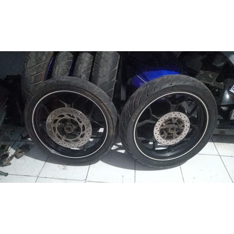 VELG ORI YAMAHA XABRE SET BAN DAN DISK