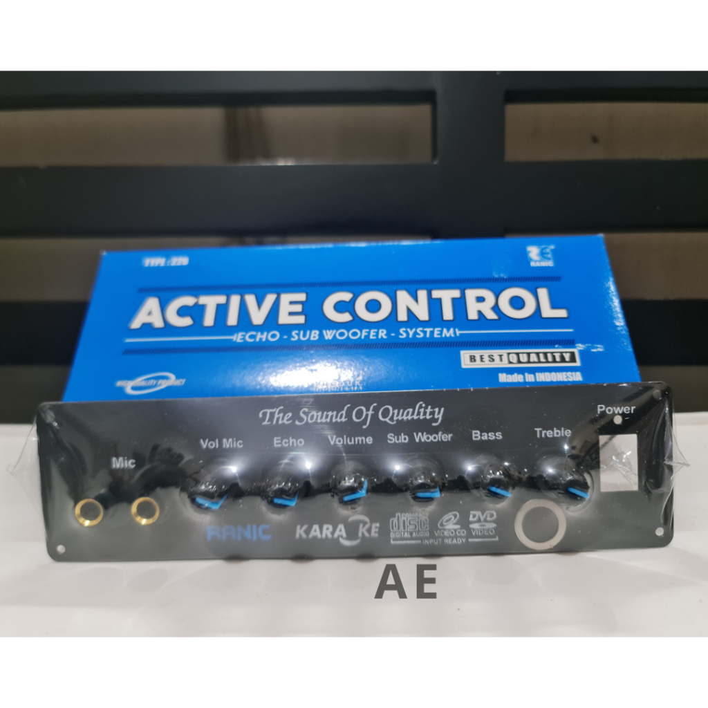 T-226 KIT ACTIVE CONTROL + ECHO + PANEL 2 MIC