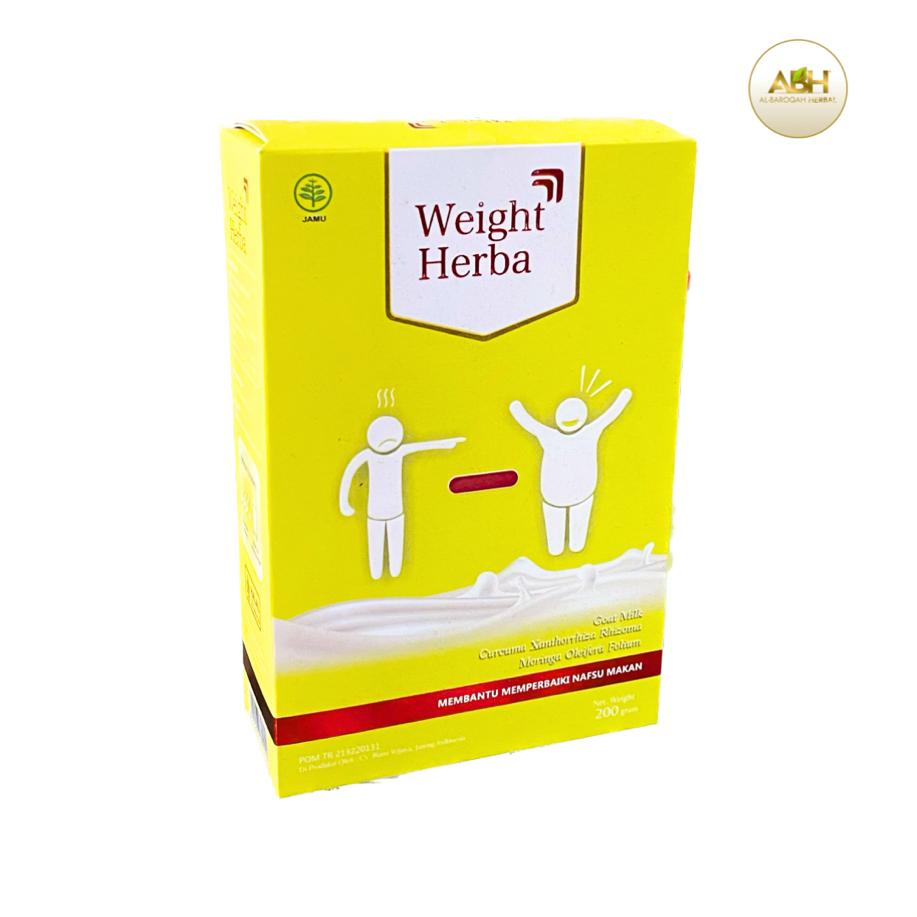 

WEIGHT HERBA PROMO BELI SATU GRATIS SATU SUSU PENAMBAH BERAT BADAN (200GRAM)