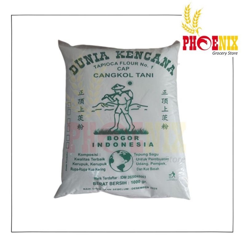 

Tepung Sagu Dunia Kencana Cap Cangkol 1kg