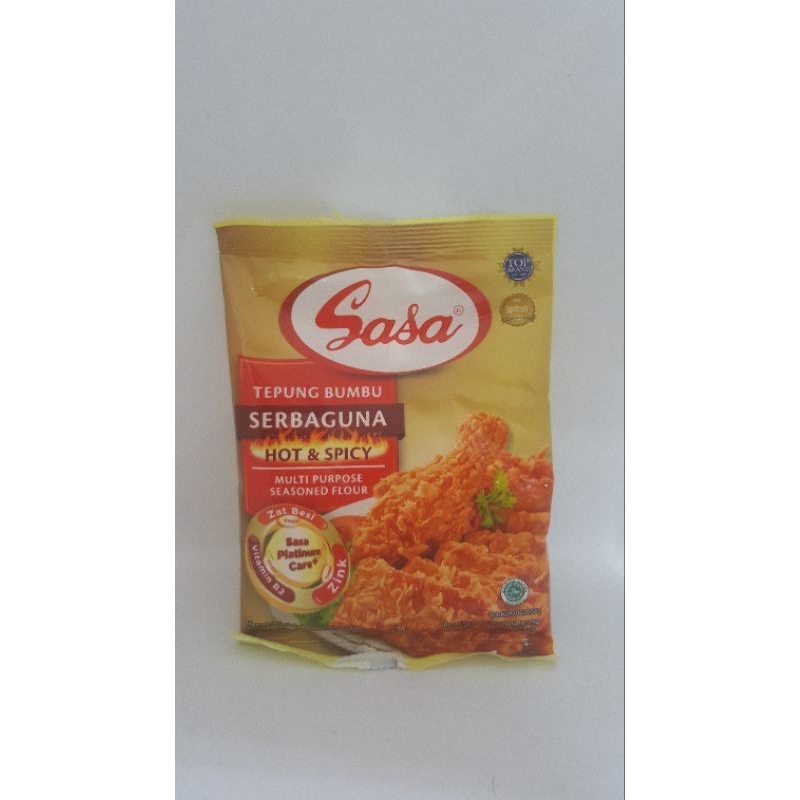 

Sasa Tepung Bumbu Serbaguna Hot & Spicy