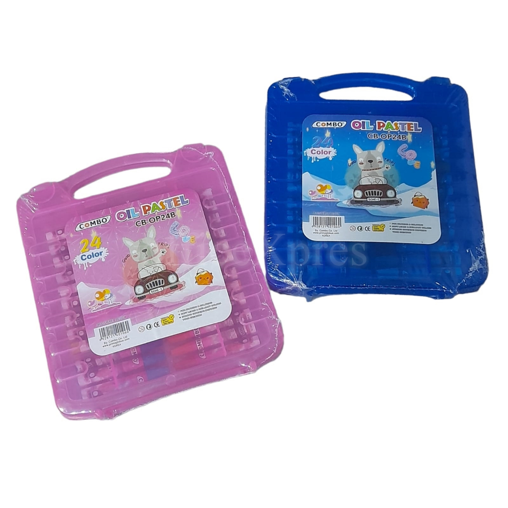 

mg Krayon 24 Warna / Oil Pastel Crayon 24 Colours / Krayon Besar Combo