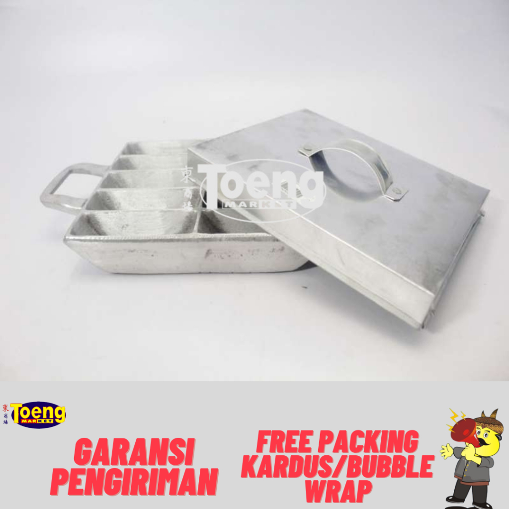 CETAKAN PUKIS BESAR+TUTUP 0584 ALUMINIUM HDK