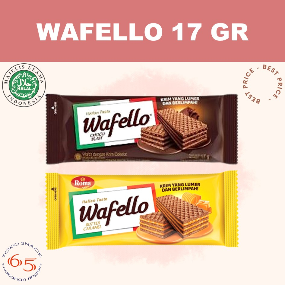 

Wafello 17 gr. wafer Roma. PAK