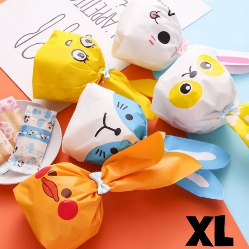 

10pcs (PC44) Plastik Ikat/Bingkisan Ukuran XL