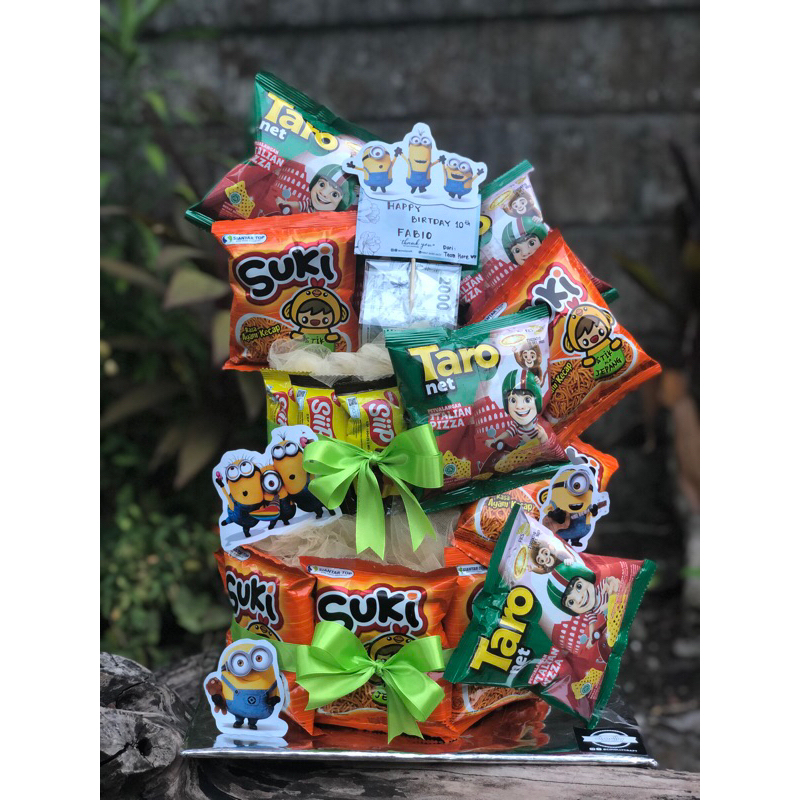 TOWER SNACK KUE SNACK CAKE SNACK KADO ULTAH KADO WISUDA