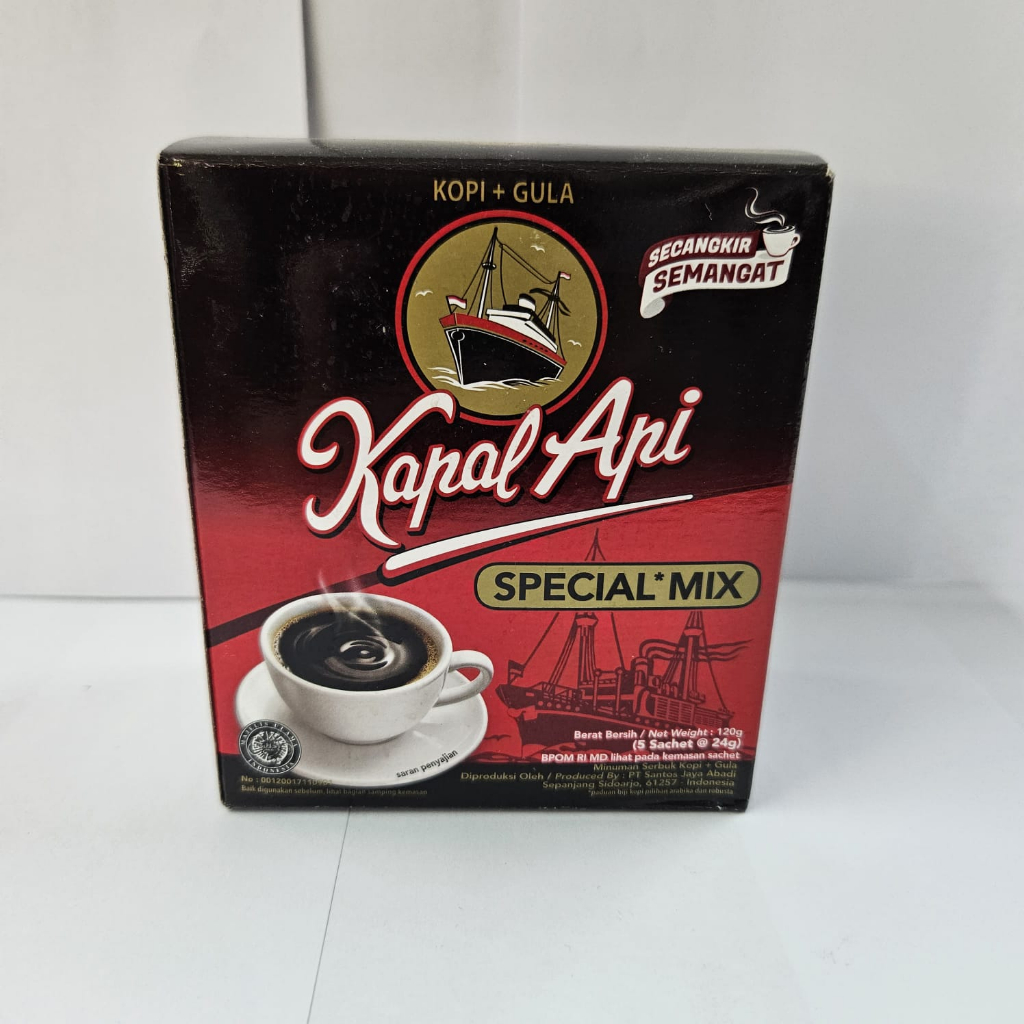 

Kapal Api Special Mix Kopi Instan 5x24 gram