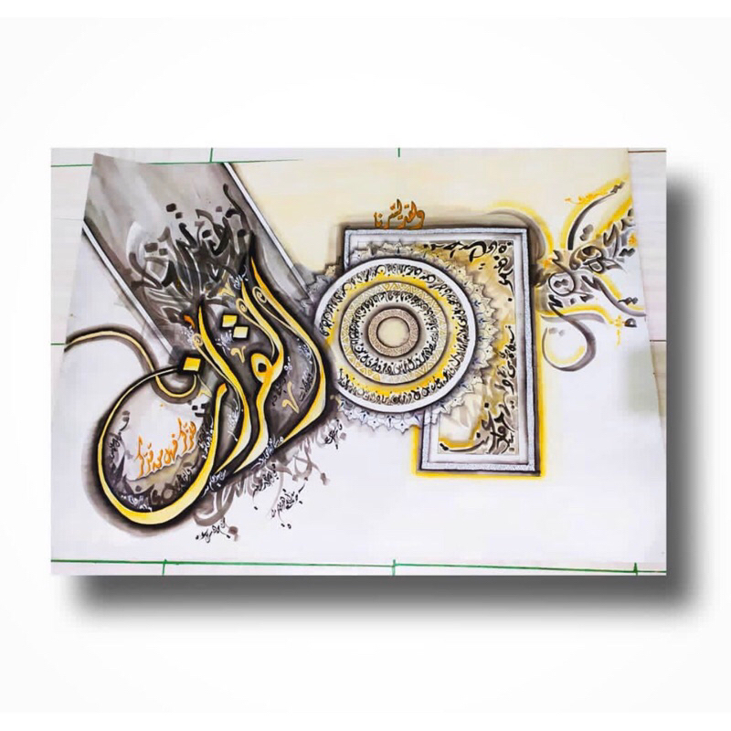 

lukis kaligrafi