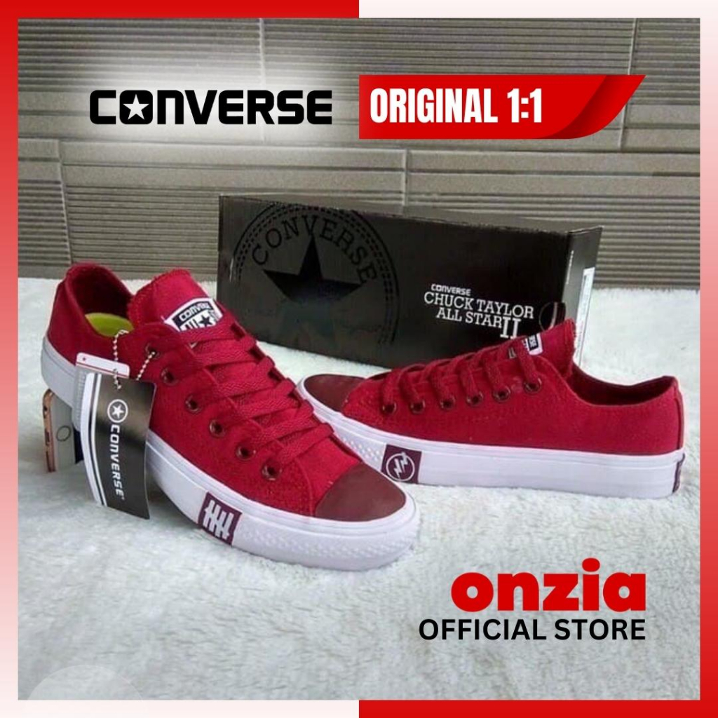 Converse All Star Undefeated Petir Sepatu Pria Wanita Sneakers Casual dan Sekolah Original Warna Mer