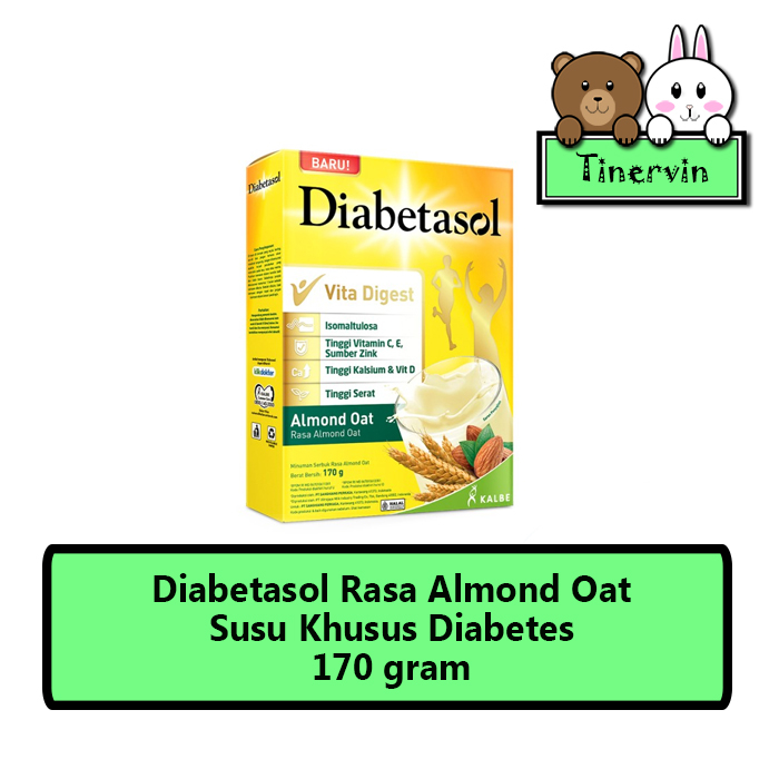 

Diabetasol 170 gram Almond Oat