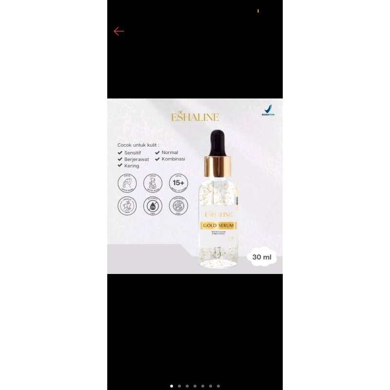 ESHALINE SERUM 24GOLD ORI
