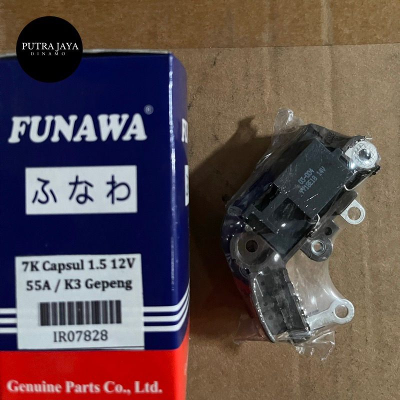 IC REGULATOR KIJANG 7K 1.5 12V K3 GEPENG FUNAWA