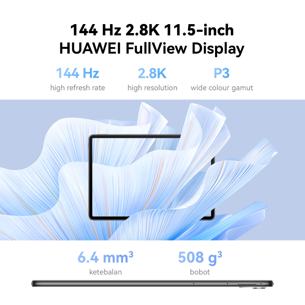 [GRATIS PEN + KB] HUAWEI MatePad Air Tablet [8+128G]| PC-Level Productivity | 144Hz 2.8K 3:2 FullView Display | Flagship-level Performance Image 4