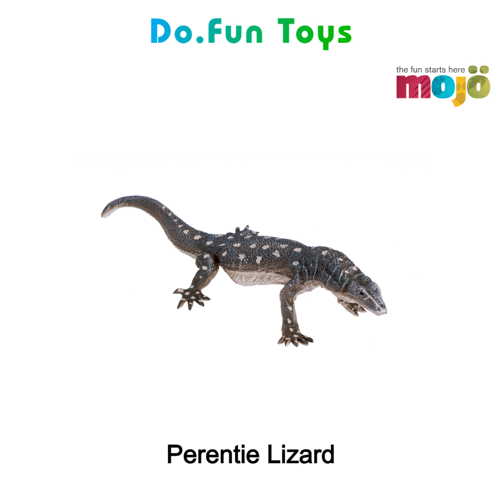 MOJO Animal Figurine | PERENTIE LIZARD / Mainan Miniatur Binatang Biawak Perentie
