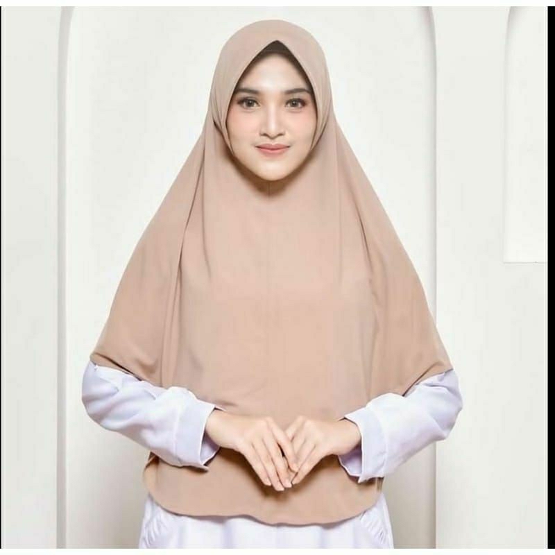 BERGO JERSEY JILBAB KHIMAR JERSEY JUMBO XXL