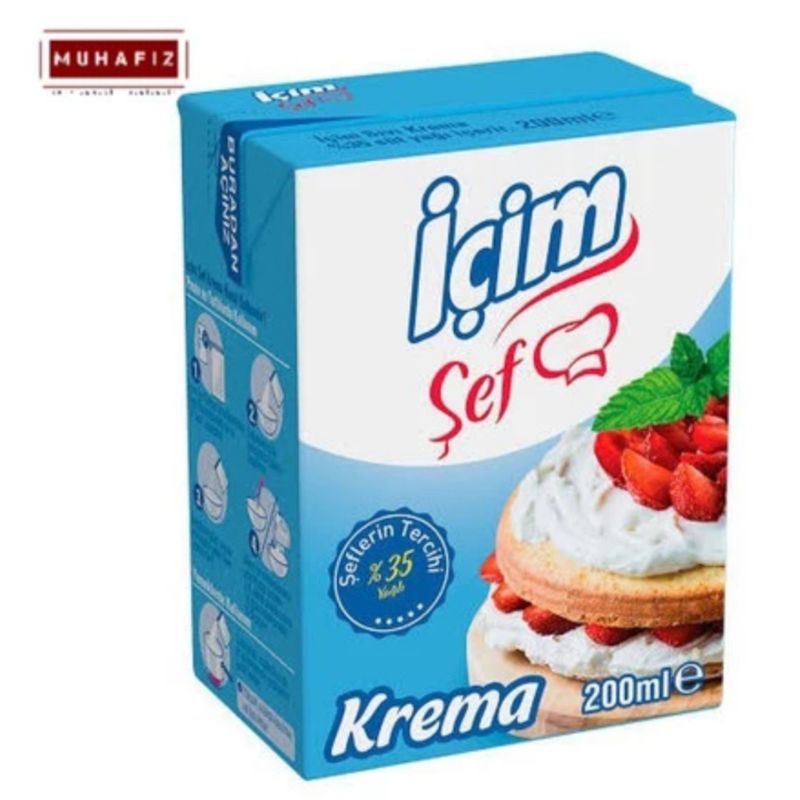

Krema Turki Heavy Cream / Whip Cream Turki