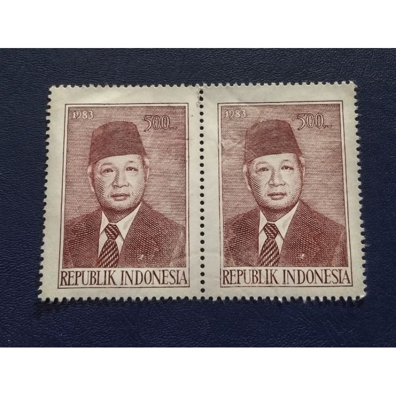 

Prangko Lawas Lengkap/Singel Set Presiden Soeharto Thn 1983 B2 (2Keping)