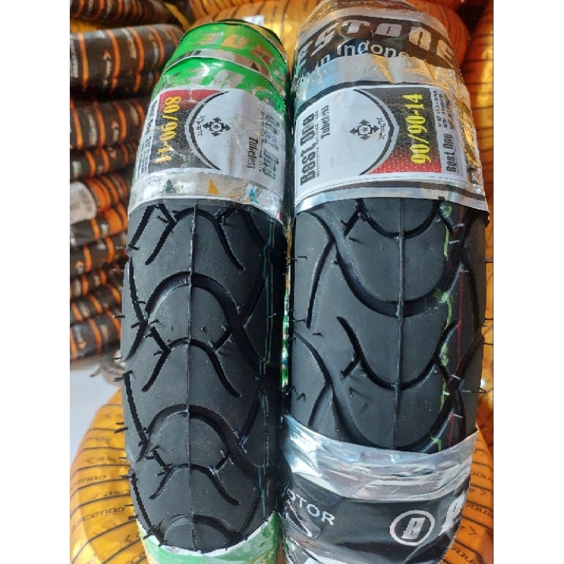 BAN LUAR FULLPRESS TUBLES MATIC BEAT/VARIO/MIO/GENIO/DLL MOTIF KURA-KURA BESTONE