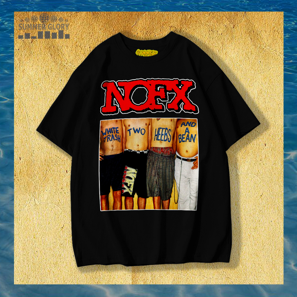 NOFX T SHIRT / KAOS NOFX / KAOS BAND NOFX