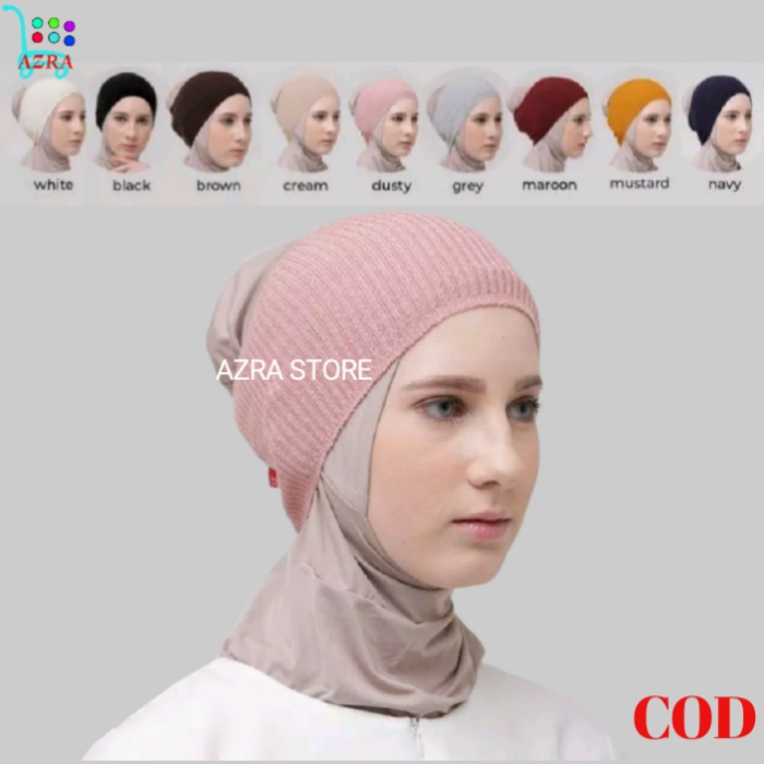 Zoya Ciput Bandana Naomi Daleman Kerudung Rajut