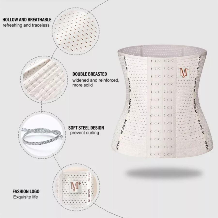 Korset Stagen Pelangsing Setelah Pasca Melahirkan 6x13 Kait Pengecil Perut Pelangsing Membentuk Body Slimming Pant