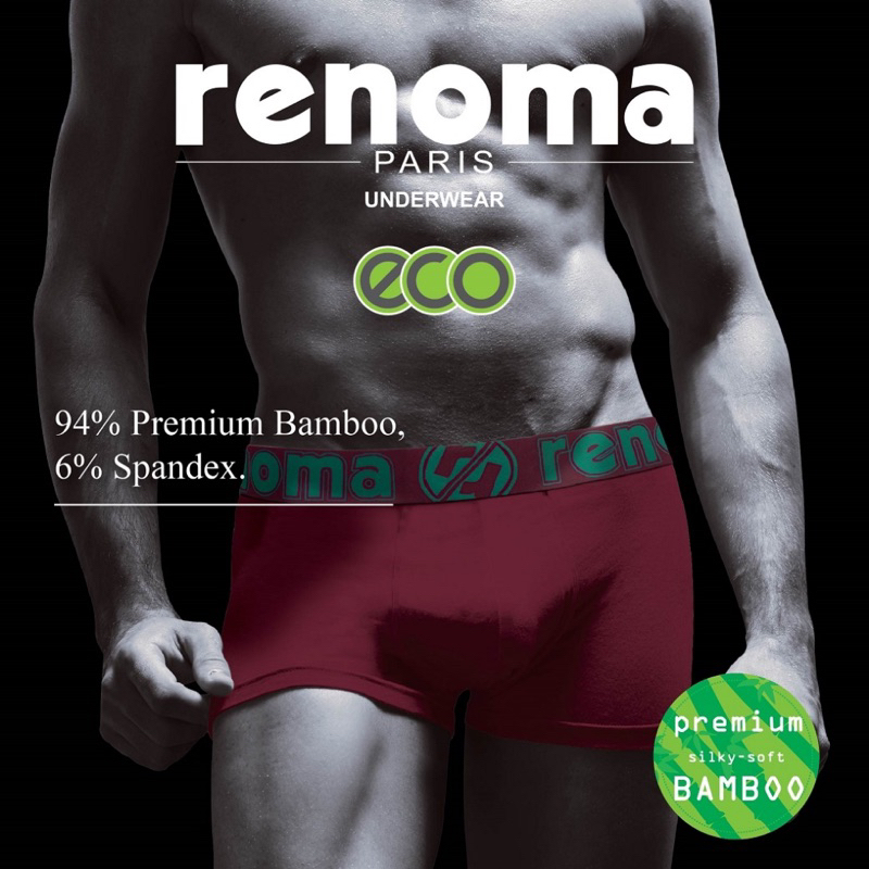 RENOMA ECO BOXER / CELANA DALAM RENOMA ECO / CELANA DALAM BAMBOO RENOMA ECO BAMBOO RENOMA BAMBOO BOX