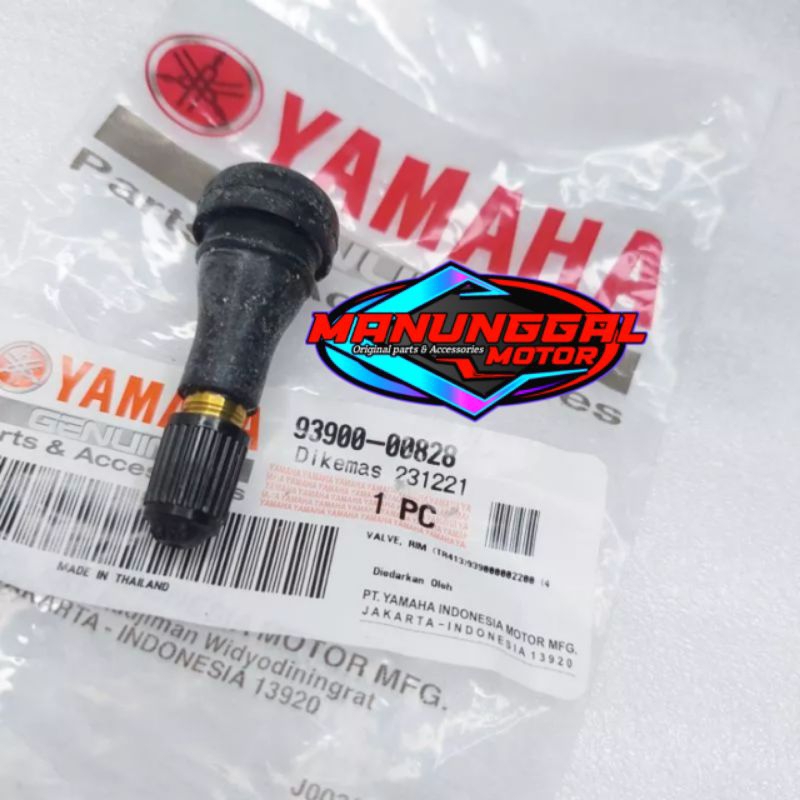 Pentil Ban Tubles Tubeless Nmax, Aerox, Lexi, R15, Vixion, Mio, Xmax Yamaha Original 93900-00828