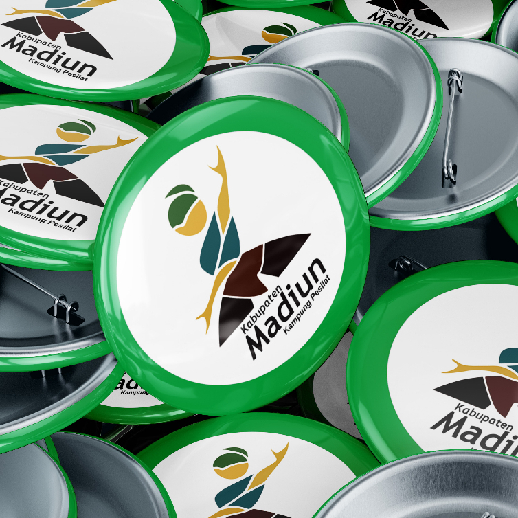 PROMO CETAK / CUSTOM PIN MADIUN KAMPUNG PESILAT INDONESIA - MURAHHH - BROS MADIUN KAMPUNG PESILAT