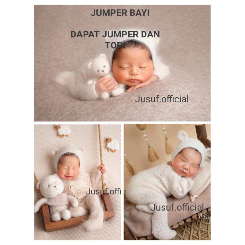 jumper bayi jumper newborn properti foto bayi properti foto newborn baby props aksesoris foto bayi
