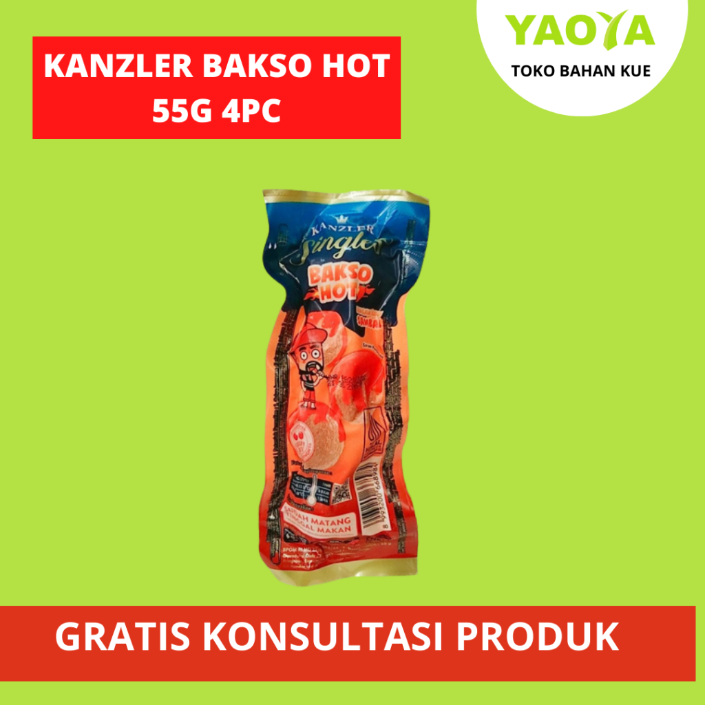 

KANZLER BAKSO HOT 55G 4PC