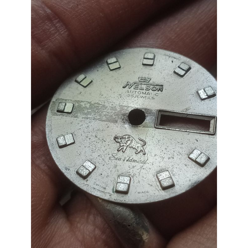 part jam tangan Nelson swiss Sea admiral 25 Jewels