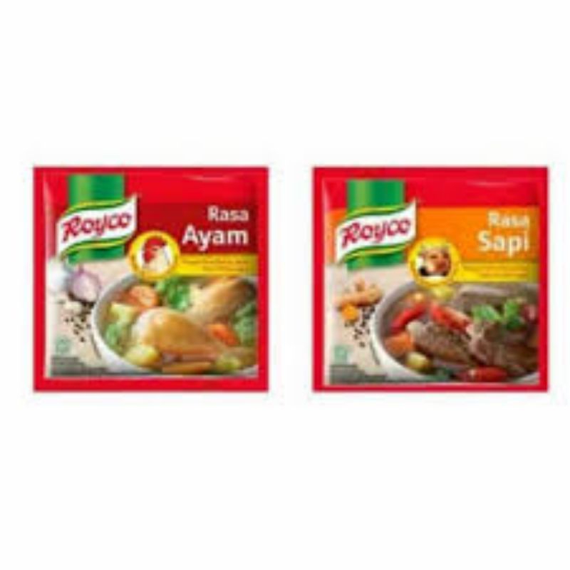 

Royco Ayam/Sapi 8 Gram per renceng (12 sachet)