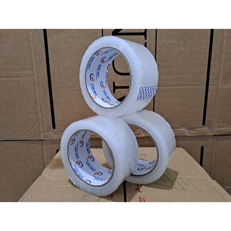 

Lakban bening 45mm x 90yard StarTape