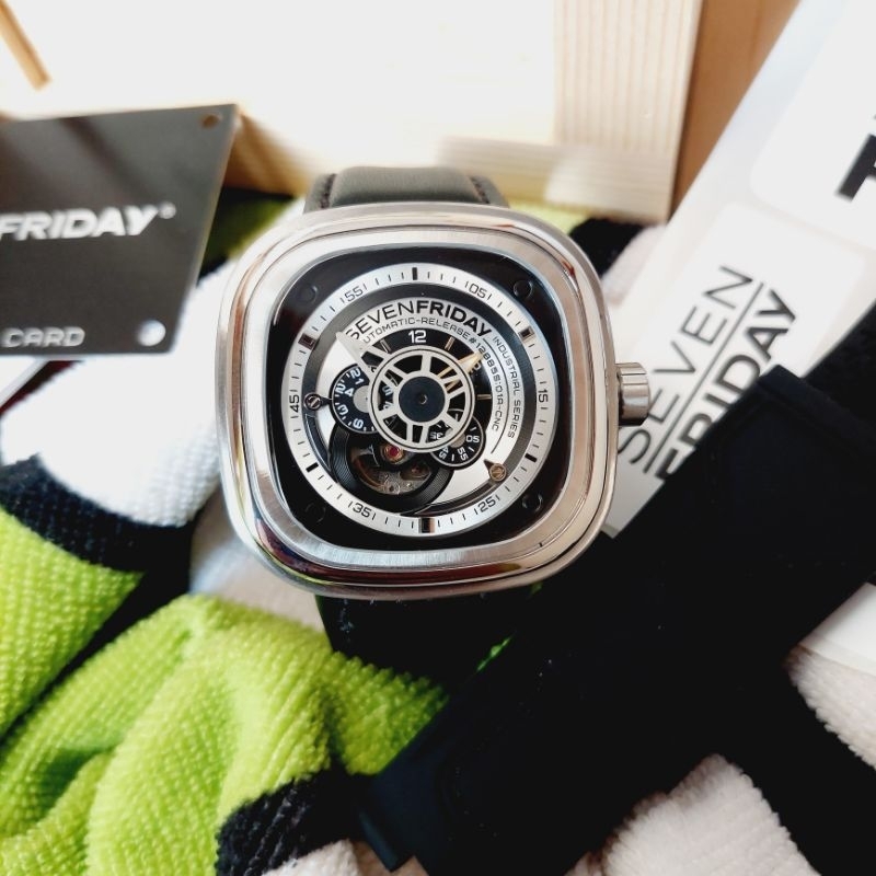 ORIGINAL JAM TANGAN SEVENFRIDAY-SF P1B/01 NFC AKTIF AUTOMATIC SEVEM FRIDAY