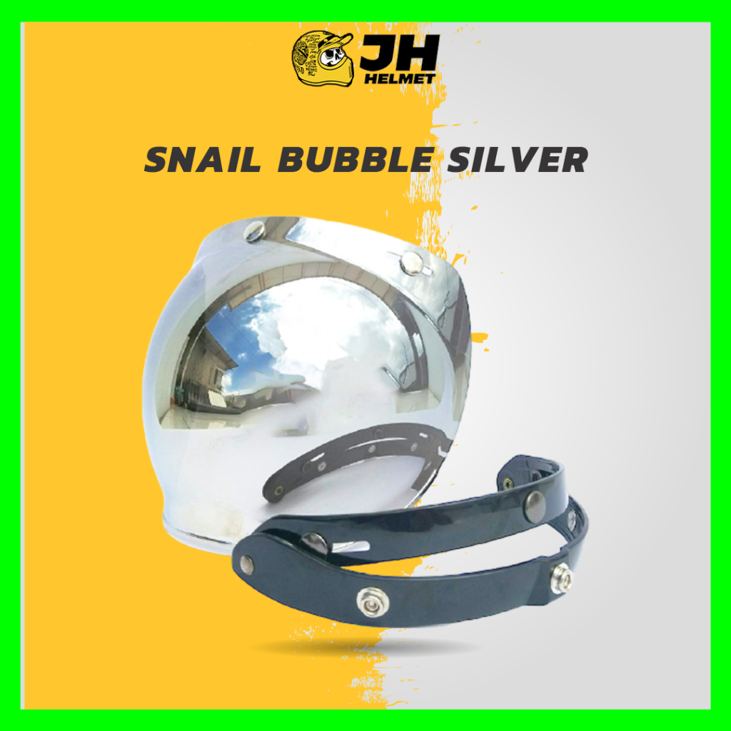 Kaca Helm Bogo Snail F7 (Kaca Bogo | Kaca Snail Flat | Visor Bogo | Visor Helm)