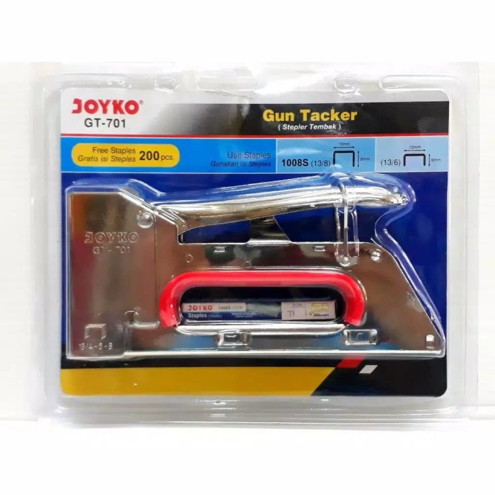 

Stapler Tembak Besi Gun Tacker Joyko GT-701