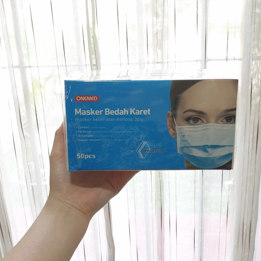 Masker bedah karet Onemed masker medis Onemed