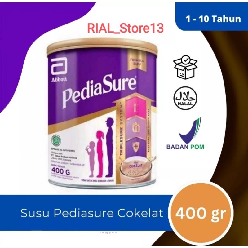 

Pediasure Cokelat 400gr Susu Anak Coklat