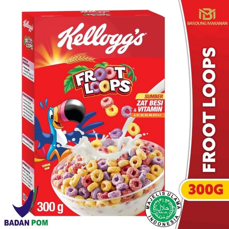 

Kelloggs Frootloops / Froot Loops - 300gr